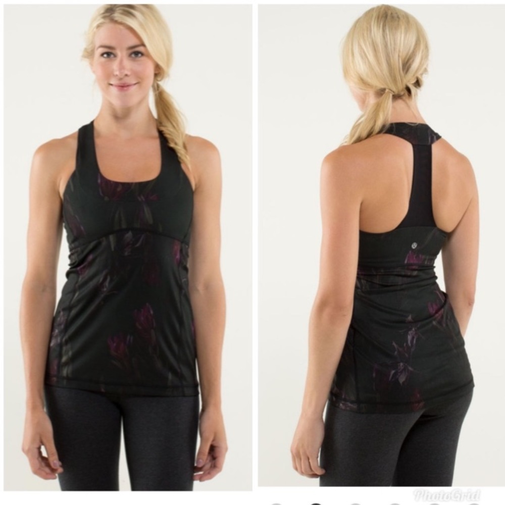 Lululemon Midnight Iris Scoop Tank Top